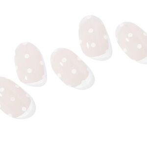 Ohora Cream Polka Dot Nail Strips N Polka Blanc NEVER OPENED